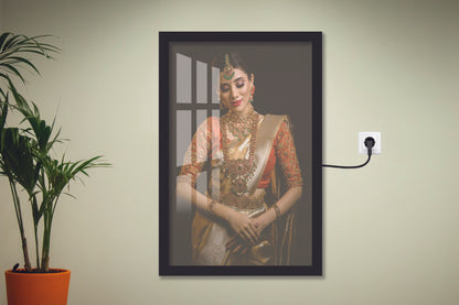 Acrylic Wall Photo with Frame & Light