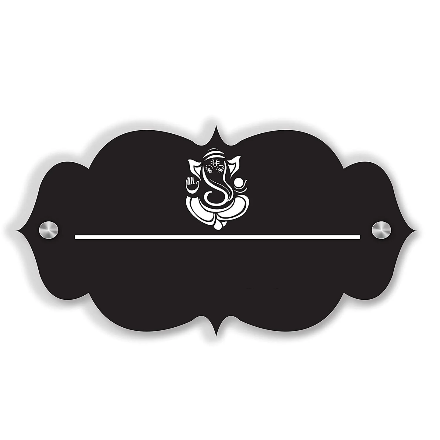 House ACP Name Plate with UV Print